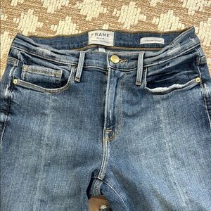 Frame Denim Le Nouveau Straight Women's Blue Jeans